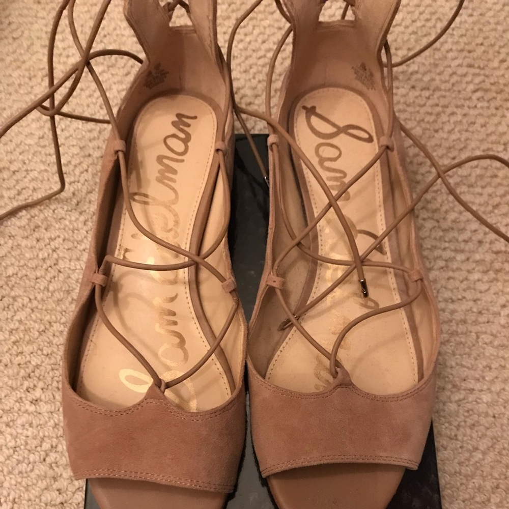 Sam Edelman Suede Barbara sandals